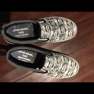 Star Wars troopers slip ons